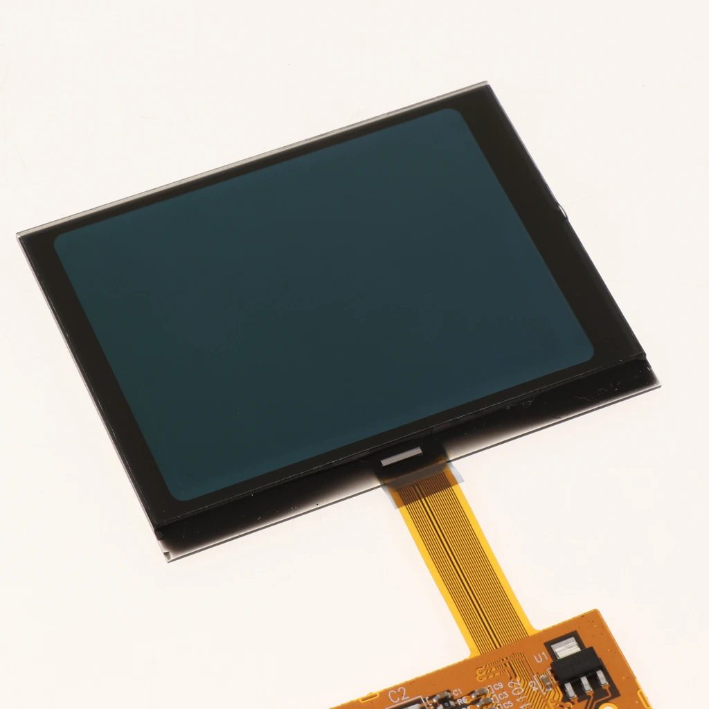 Replacement LCD Display + Ribbon Cable Compatible with for for Audi TT A6 Instrument Cluster Pixel Repair