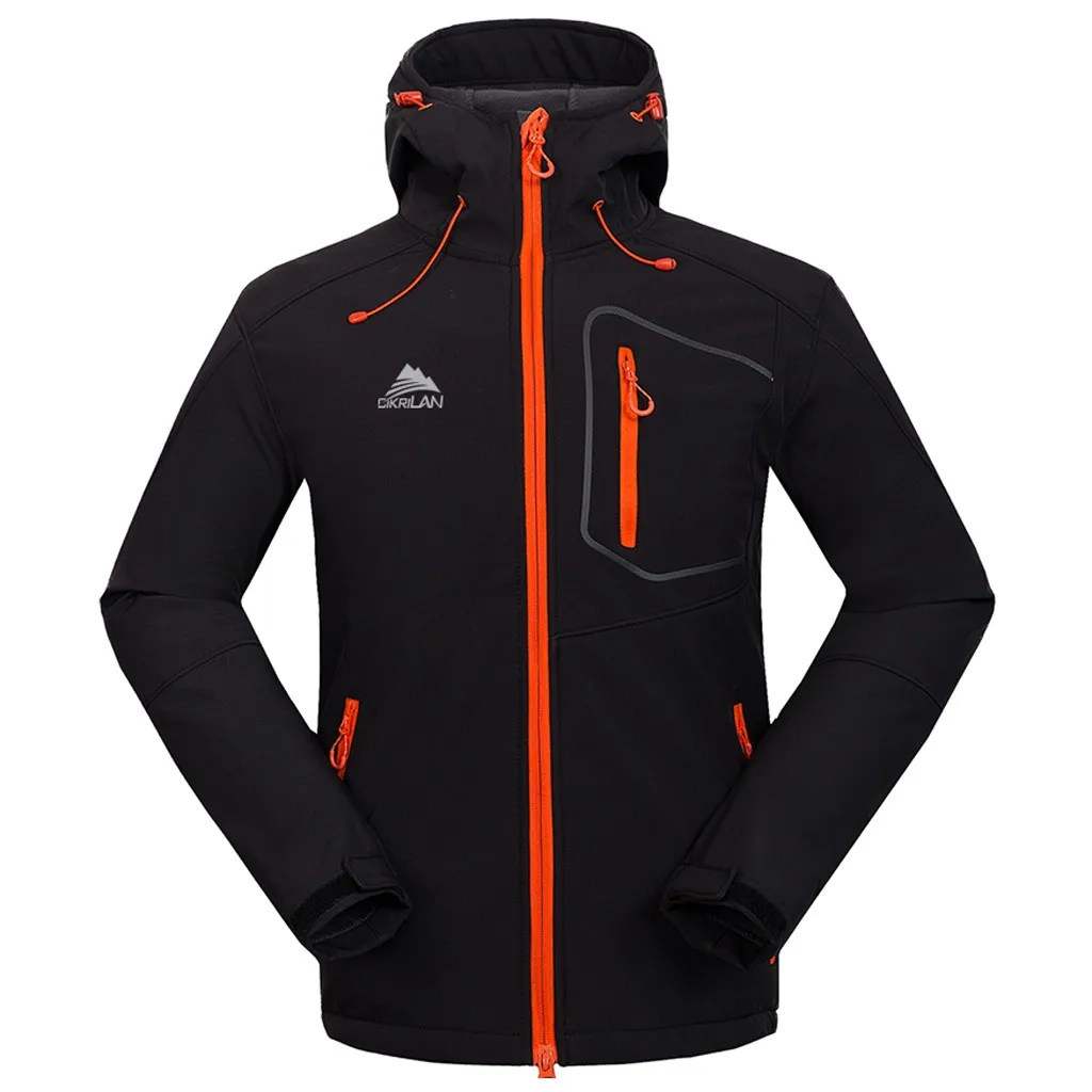 

Mens Autumn Casual Fashion Waterproof Quick-drying Breathable Sport Outdoor Coat Fitness Outerwear Tops