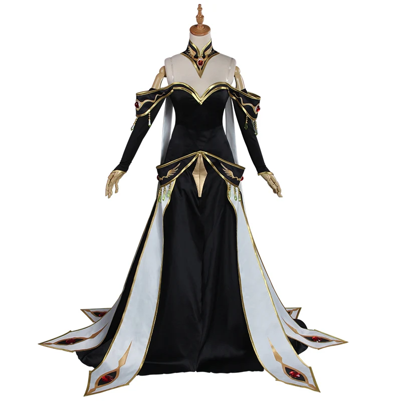 Аниме Лелуш Восстания Косплэй Lelouch Lamperouge император униформеный костюм Code Geass Косплэй c. Костюм императрицы - Цвет: 01