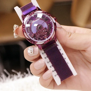 

2019 New Women Rhinestone Watches Lady Dress Women watch Diamond Luxury brand Bracelet Wristwatch ladies Crystal Quartz Clocks