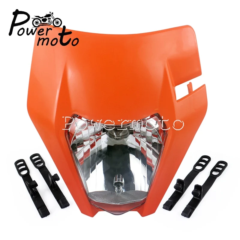 Байк фары для мотокросса Enduro MX гонки налобный фонарь передний свет маска EXC XCW XC SX