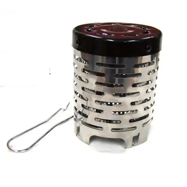 Kültéri Fűtési Kályha Kemping Hordozható Őszi/Téli Sátor Fűtőfedele Rozsdamentes Acél Fűtőfedel - Image 6