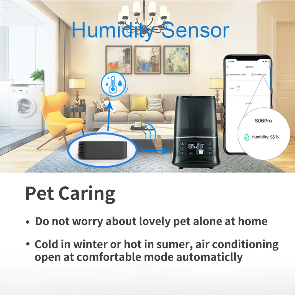 Other Gadgets Tuya Smart IR Remote Control Builtin Temperature and