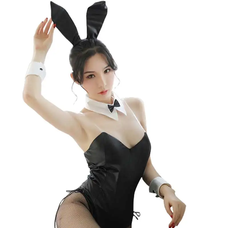 Finssy Seishun Buta Yarou Wa Bunny Girl Senpai No Cosplay Halloween Costume For Girls Sexy Cute Faux Leather Rabbit -Zentai shop online H01035886800e45a4bd335af073312ea97.jpg