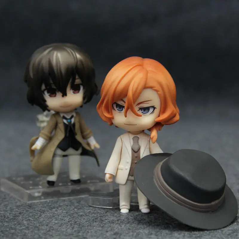 10 см Nendoroid Bungo бродячие собаки 657 676 дазай Осаму накахара чуя фигурка модель игрушки