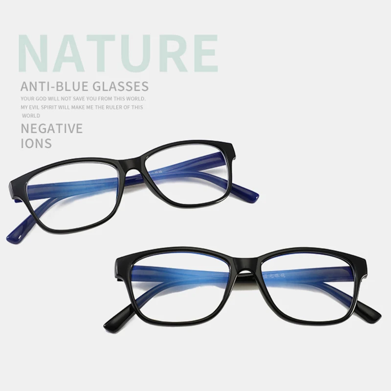 

Men Women Computer Glasses Negative-Ion Anti Blue Light Eyewear Blocking Ray Radiation Spectacles Relieve Eye Fatigue Eyeglasses