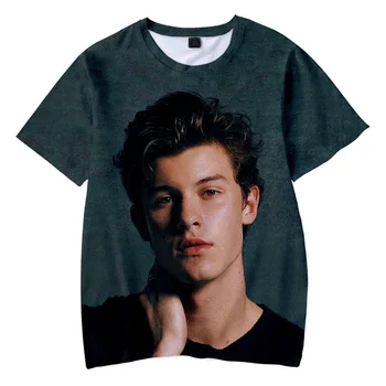 

Shawn Mendes T-shirt Printing Full Color Short Sleeve Loose Large Size Male And Female Students Dropshipping