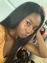 La srta. negro brasileño sin costuras recto 13x4 frente de encaje pelucas de cabello humano Marrón Medio, 4x4, cierre de encaje suizo peluca para las mujeres negras