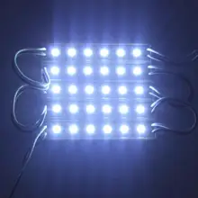 Задний светильник Светодиодный модуль для билборда светодиодный светильник 5050 SMD 6 светодиодный s 120 люмен зеленый/красный/синий/теплый/белый водонепроницаемый IP65 DC12V