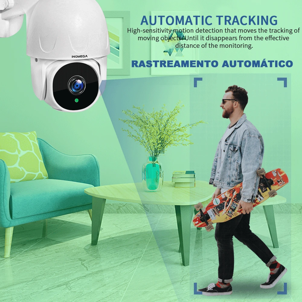 speed dome wifi câmera ao ar livre