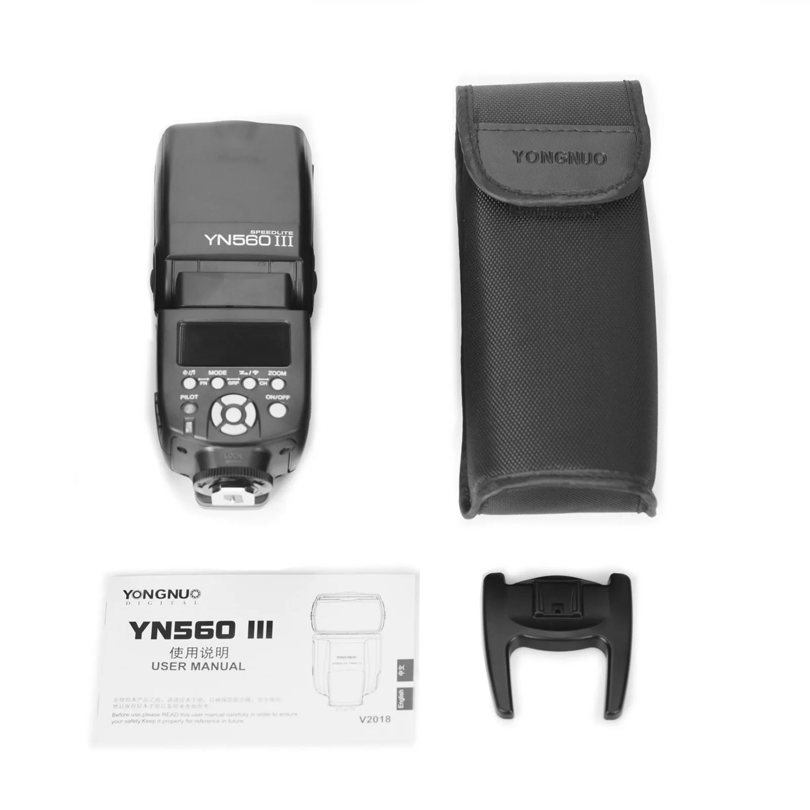 On Camera Flash Camera Flash YONGNUO YN560 III Universal 2.4G Wireless Speedlite Flash On-camera Speedlight GN58 High Speed Recycling for Canon Nikon DSLR