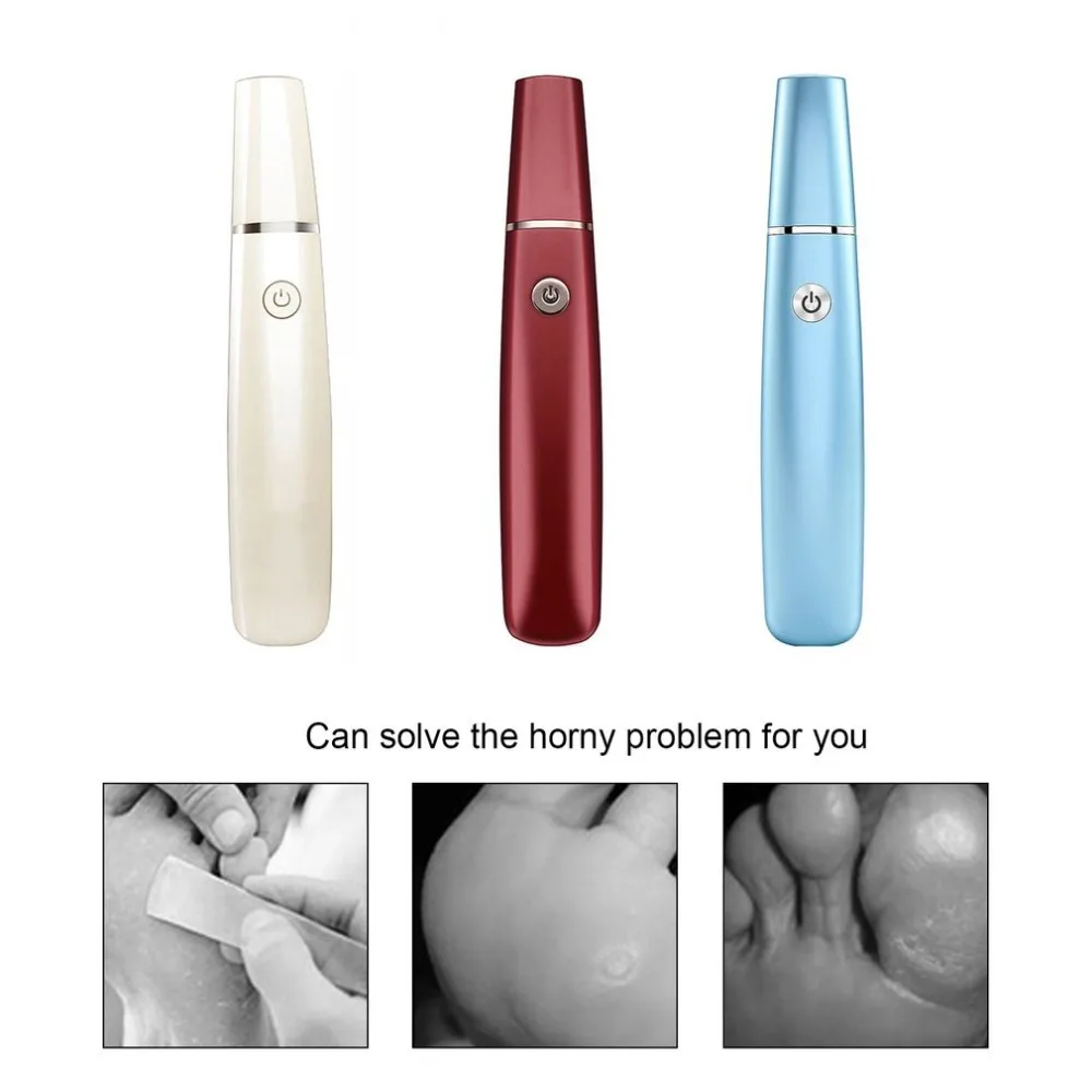 Portable Size USB Rechargeable Electric Foot Care Tool Handheld Design Dead Removal Exfoliator Heel Cuticles Remover