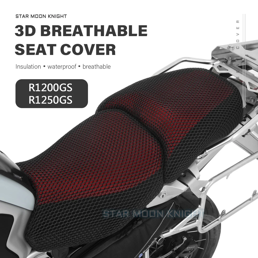 Motorcycle Protecting Cushion Seat Cover For BMW R1200GS R 1200 GS LC ADV Adventure R1250GS Fabric Saddle Accessories |