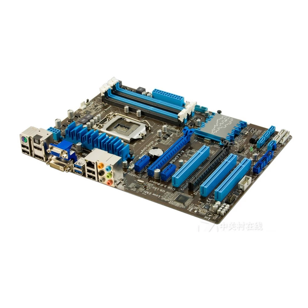 Для Asus P8H77-V материнская плата H77 LGA 1155 22nm i3 i5 i7 DDR3 32G SATA3 USB3.0 ATX распродажа