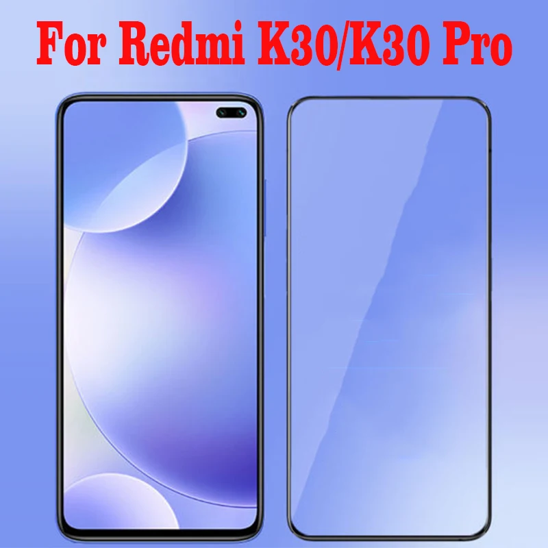Закаленное 3d-стекло с полным покрытием для Xiaomi Redmi K30 полноэкранная Защитная