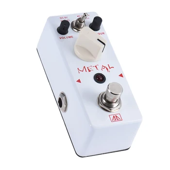 

Hot New AHOR-5 Classic Heavy Metal Distortion Guitar Effect Pedal 2 Modes Aluminum Alloy Body True Bypass