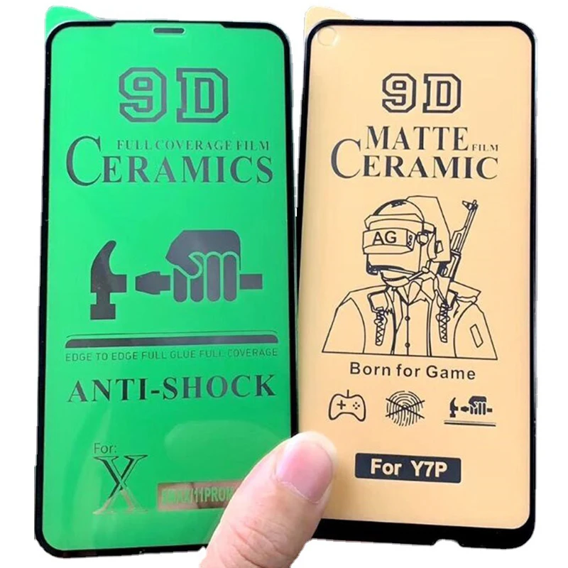 10 pezzi di pellicola protettiva opaca HD in ceramica 9D a copertura totale per Samsung Galaxy A05 A15 A25 A35 A55 A05S A03 A13 A23 A33 A53 A73 - immagine 2