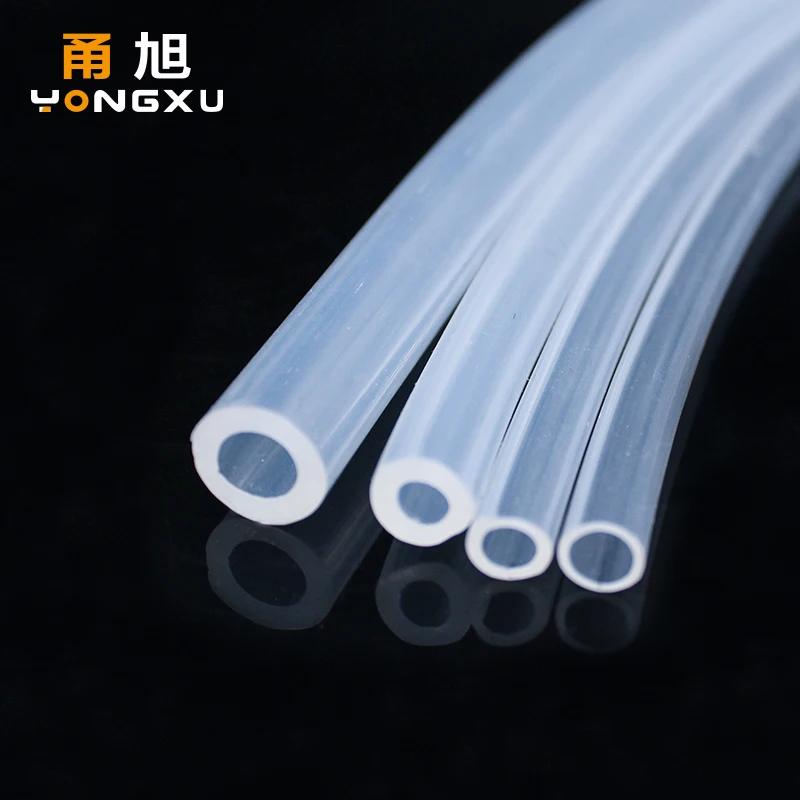 

1 Meter VMQ Water pipe Food Grade silicone tube antifreeze environmentally hose pump tube ID8 12 14 16mm transparent
