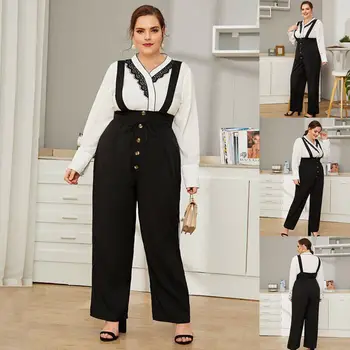 

Women Strappy Bib Cargo Pants Casual Coveralls Dungaree Playsuit Ladies Dress US