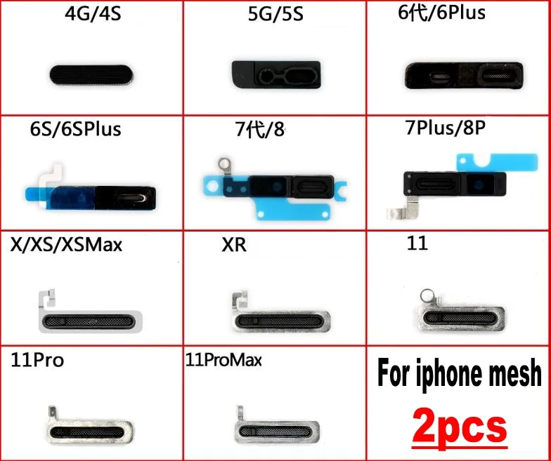 2 шт. Внутренние Наушники для iPhone 11 pro max 4 | Мобильные телефоны и аксессуары