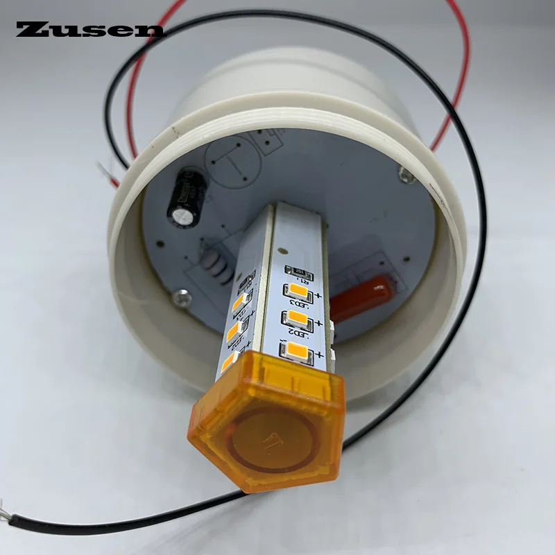 Zusen TB72D 24V маленький мигающий свет охранная сигнализация стробоскоп сигнальный