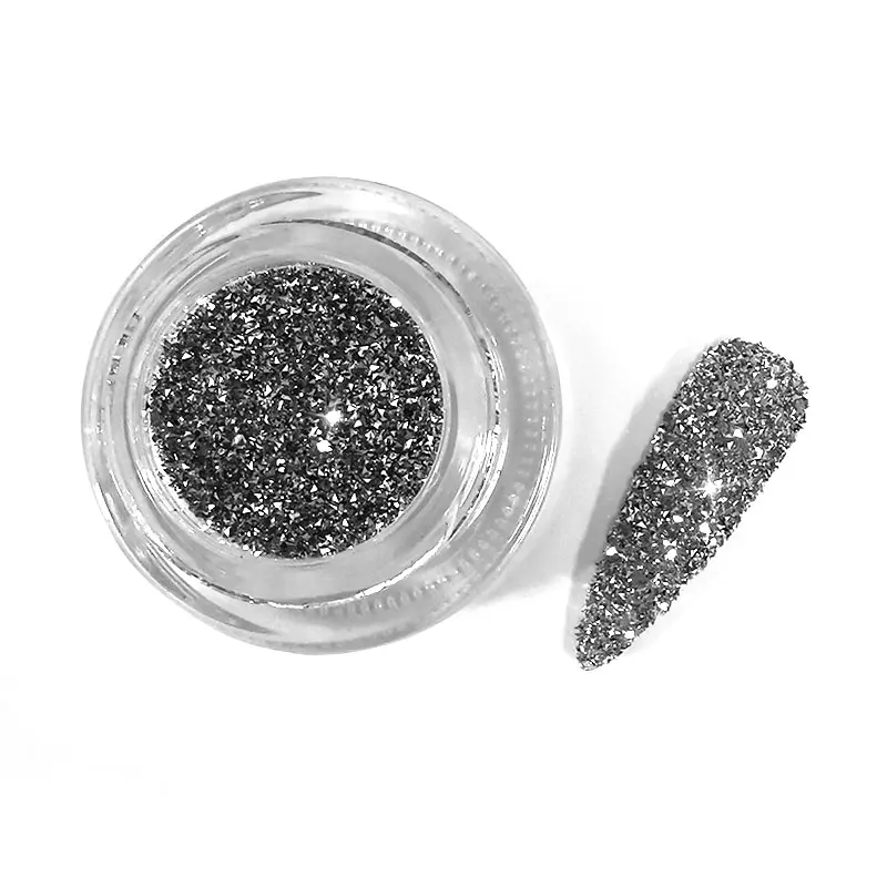 Diamonds Nail Powder Reflection Dazzling Party Nail Art DIY Decoration Sugar Gel Polish Chrome Dust Sparkly Flash Disco Pigment