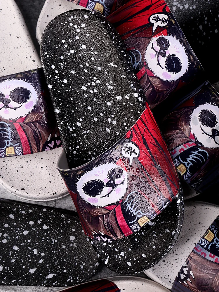 Пара тапочек для ванной; Мужская обувь; модные и противоскользящие Фирменные Домашние сандалии для пар