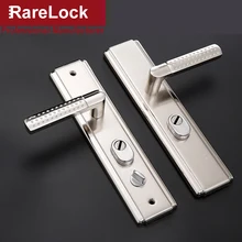 Maçaneta da porta conjunto para o quarto sala de estar bathrrom sem cilindro segurança em casa ferragem rarelock ms532 h