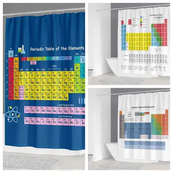 

2020 New Design Children Math Multiplication Table Printed Shower Curtain Cartoon Character Print Shower Curtains
