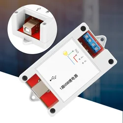 Nouveau Module de retard de relais USB 1 voie avec 1 Isolation, collecte numérique, programme CH340 pour Android avec indicateur d'alimentation 