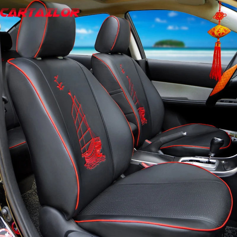 Cartailor Car Seats For Lexus Ct200h Seat Cover Accessories Set Black