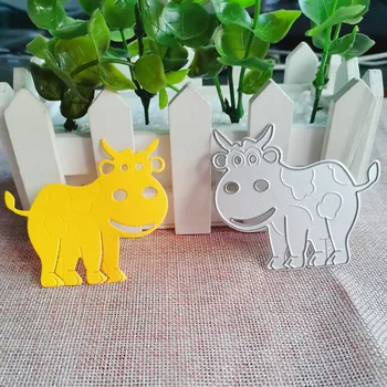 

Animal Cow Metal Cutting Die Stencil Template for Embossing DIY Scrapbooking Paper Album Gift Card Making New Dies for 2019