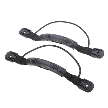

1Pair Kayak Canoe Boat Side Mount Carry Handle With Bungee Cord Accessories DIY