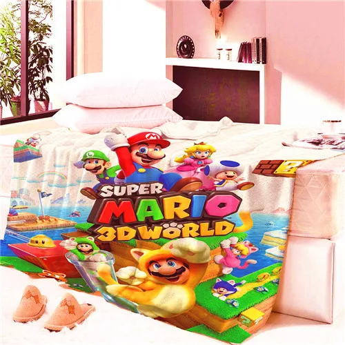 Игра Супер Марио мир, школьный коврик, гобелен, мягкое настенное покрывало, пляжное полотенце, коврик, пляжное полотенце