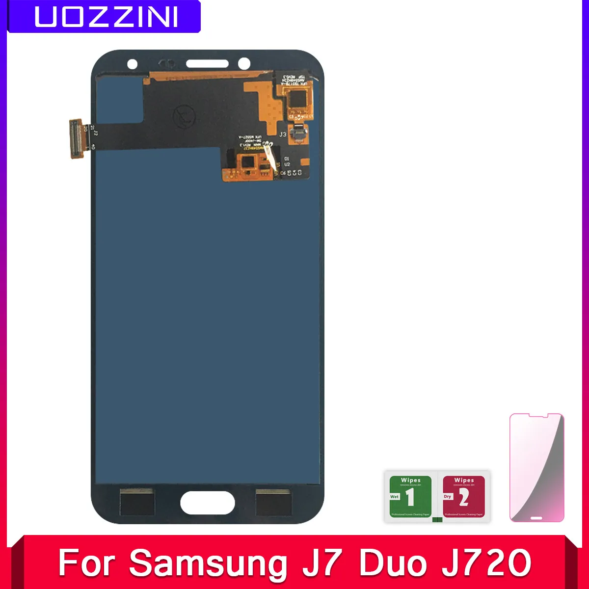2 шт lcd s 5 ''для samsung Galaxy J7 Duo J720 J720F SM-J720F дисплей с кодирующий преобразователь