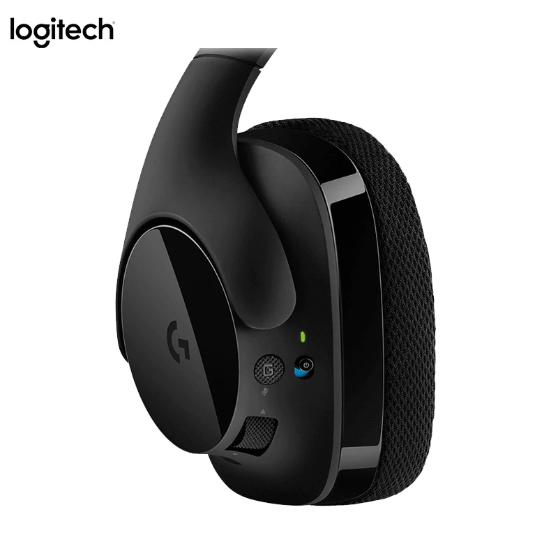 Оригинальные беспроводные Игровые наушники Logitech G533 DTS 7 1 с микрофоном