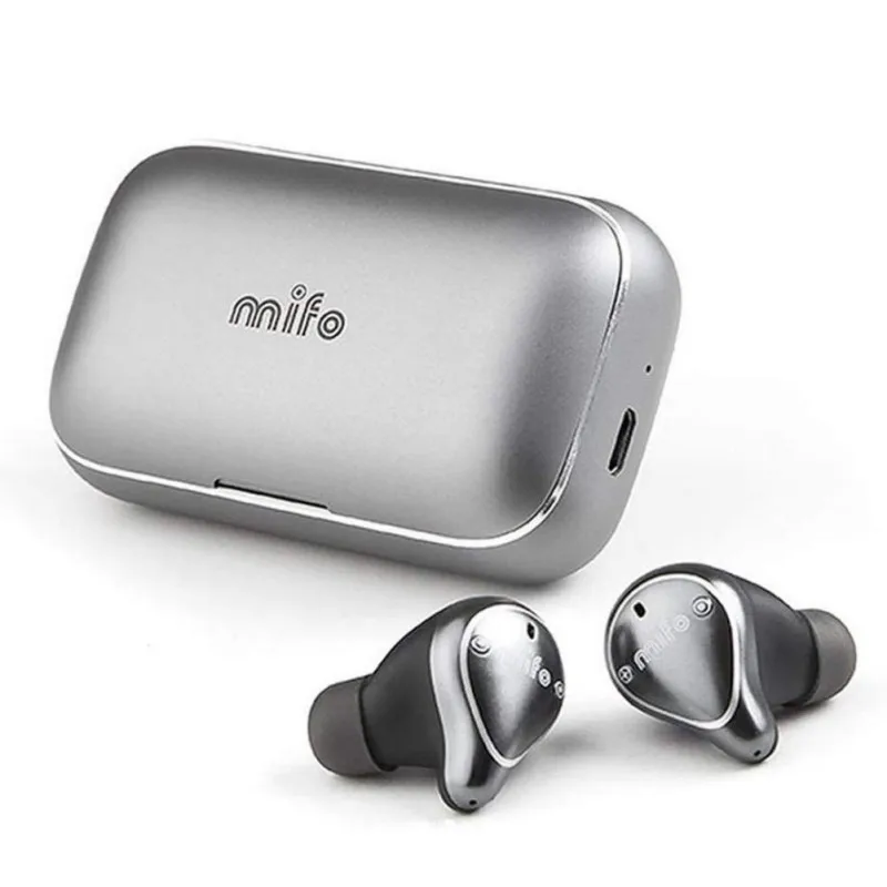 P-Silver Мини Беспроводной Bluetooth 5,0 наушники Водонепроницаемый пыле звука HiFi музыкальные наушники с зарядный чехол Fone De Ouvido - Цвет: P-Silver
