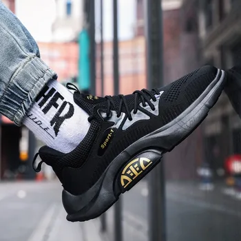 

Hard-Wearing Blade Warrior Same Paragraph Mens Shoes Casual Slip On Breathable Sneakers Men Shoes Spring Outdoor Flats Shoes