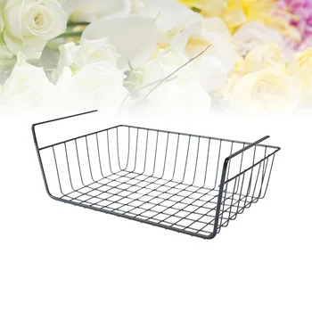 

Household Stylish Bedside Hanging Basket Dormitory Hanging Rack Bedside Organizer Storage Basket for Shelf Kitchen Bathroom Dorm