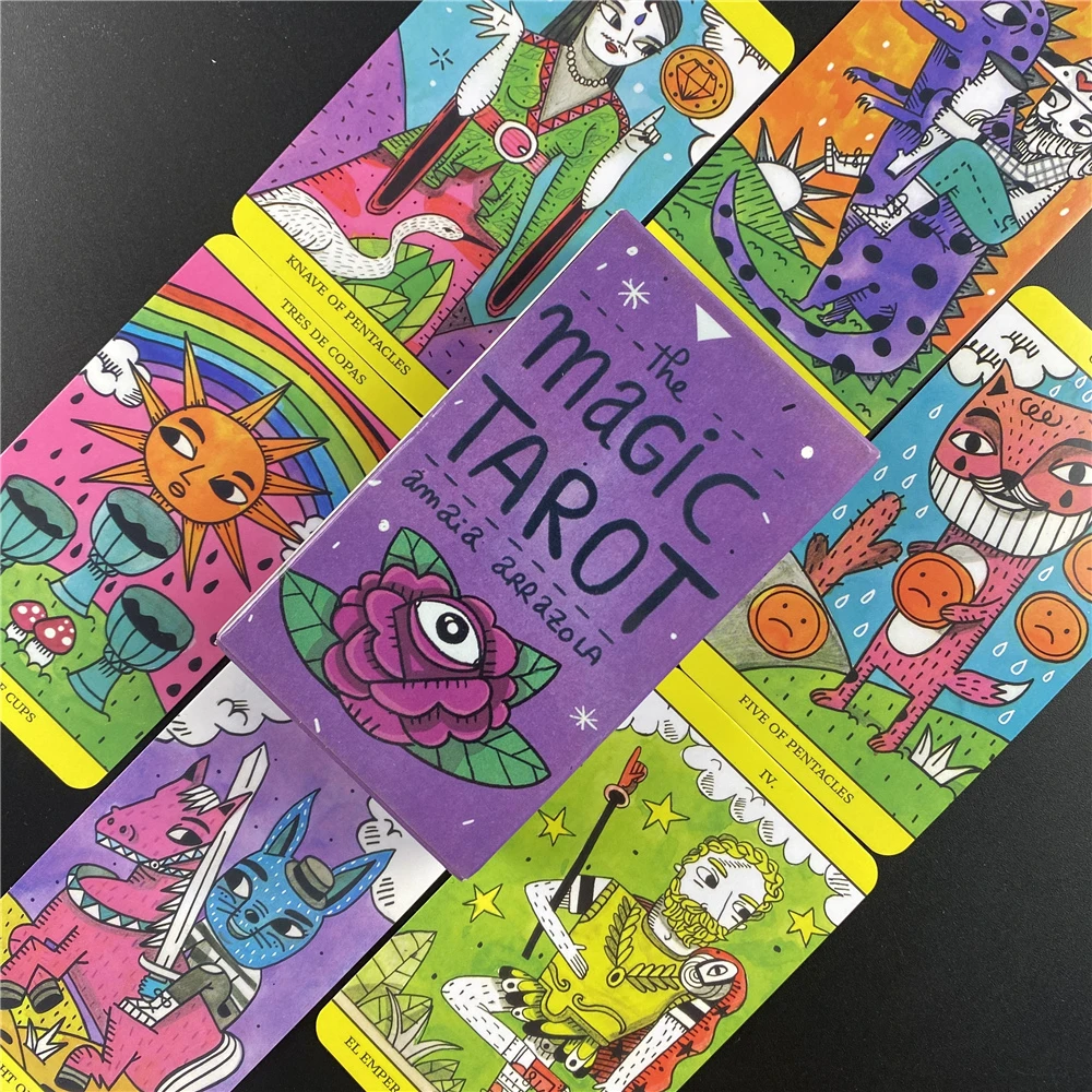 The Tarot Cards Classic Board Games Cards Imaginative Oracle Divination Desk Game Tarot Cards E Book|Board Games| - AliExpress