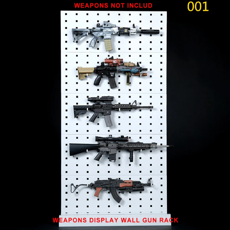 Exquis 1/6 Fusil Rack Pistolet Tablette L'assemblée de L'etjca pour 12in Solide 