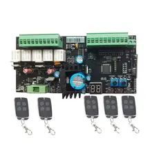 12V 24V Dc All-In-Een Opening Machine Moederbord Circuit Board Controller Voor Swing Gate Opener
