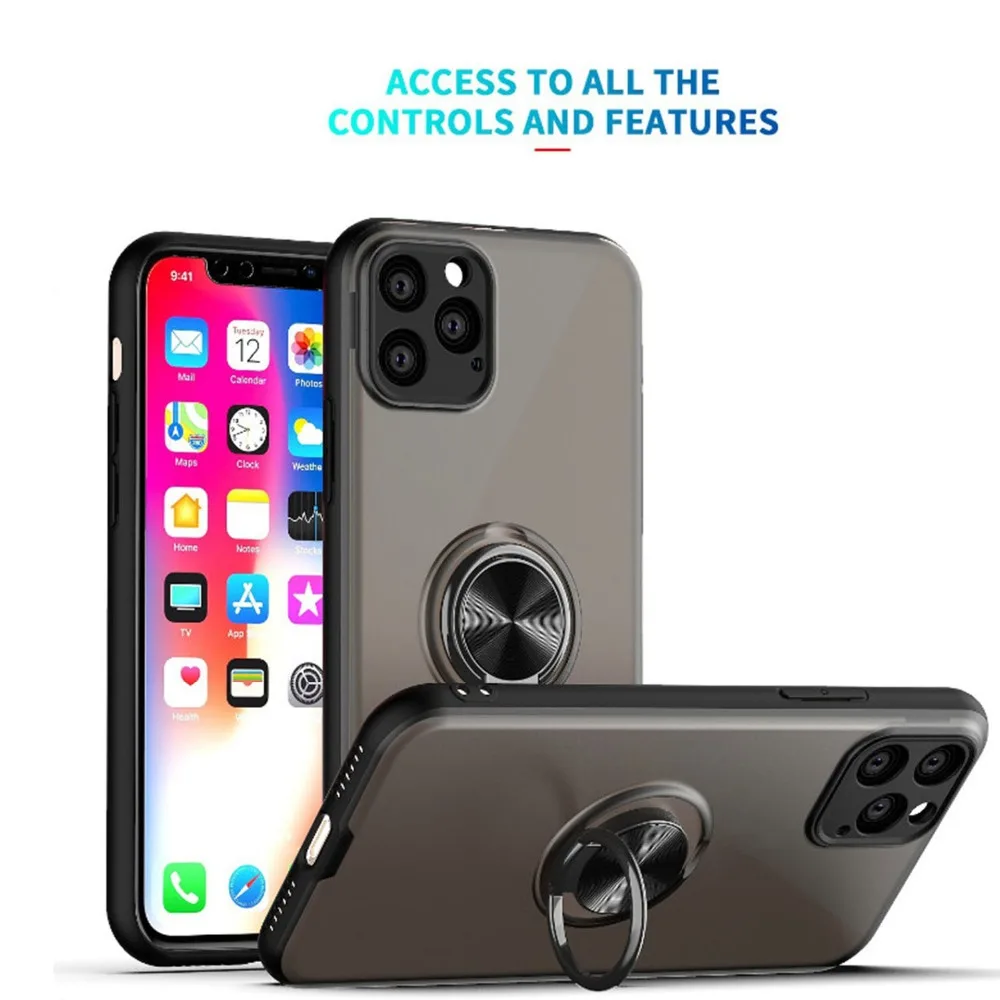 新款亮甲指环手机壳 iphone11