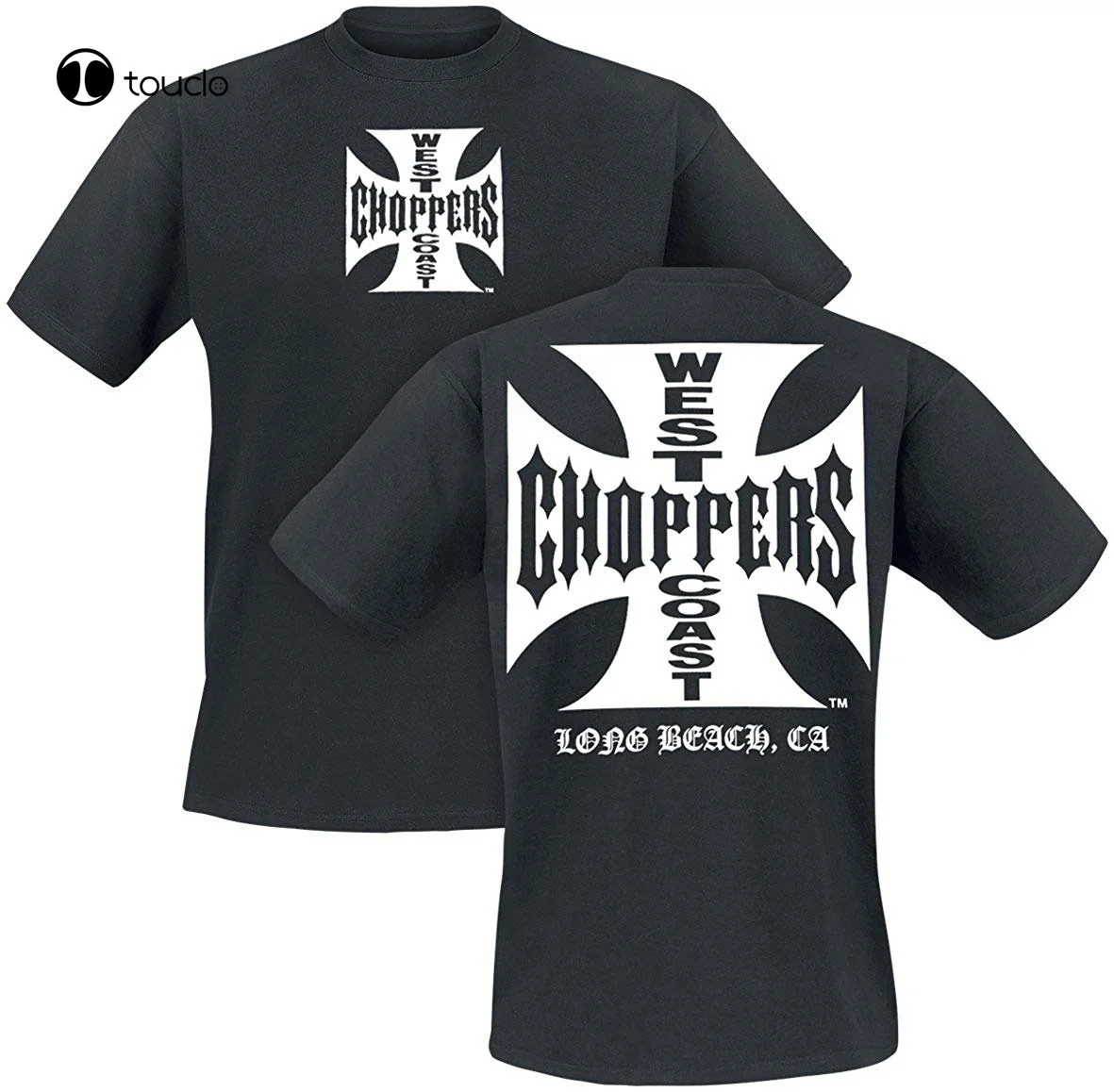 West Coast Choppers Black Shirt | West Coast Choppers Iron Cross