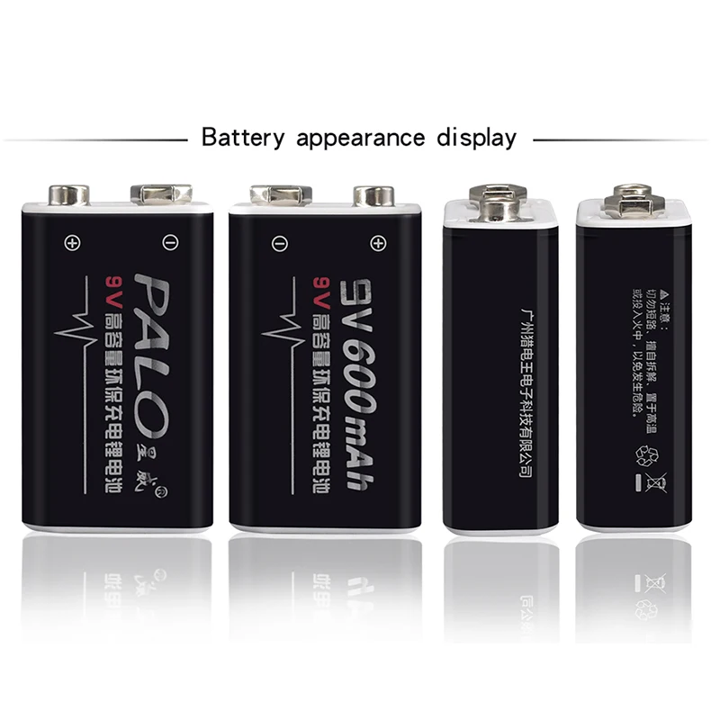 9V зарядное устройство для 9v nimh литиевая аккумуляторная батарея с 6f22 литий ионная
