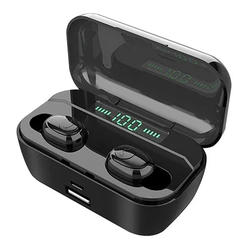 Yueetc G6S наушники-вкладыши TWS с Блютуз наушники беспроводные bluetooth наушники, наушники, свободные руки, беспроводные наушники для смартфона - Цвет: Wired charge