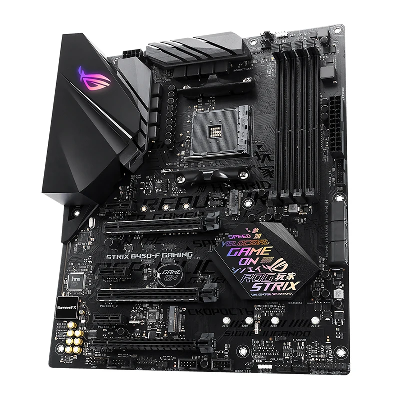Asus ROG STRIX B450-F игровая системная плата AMD B450 socket AM4 ATX материнская плата