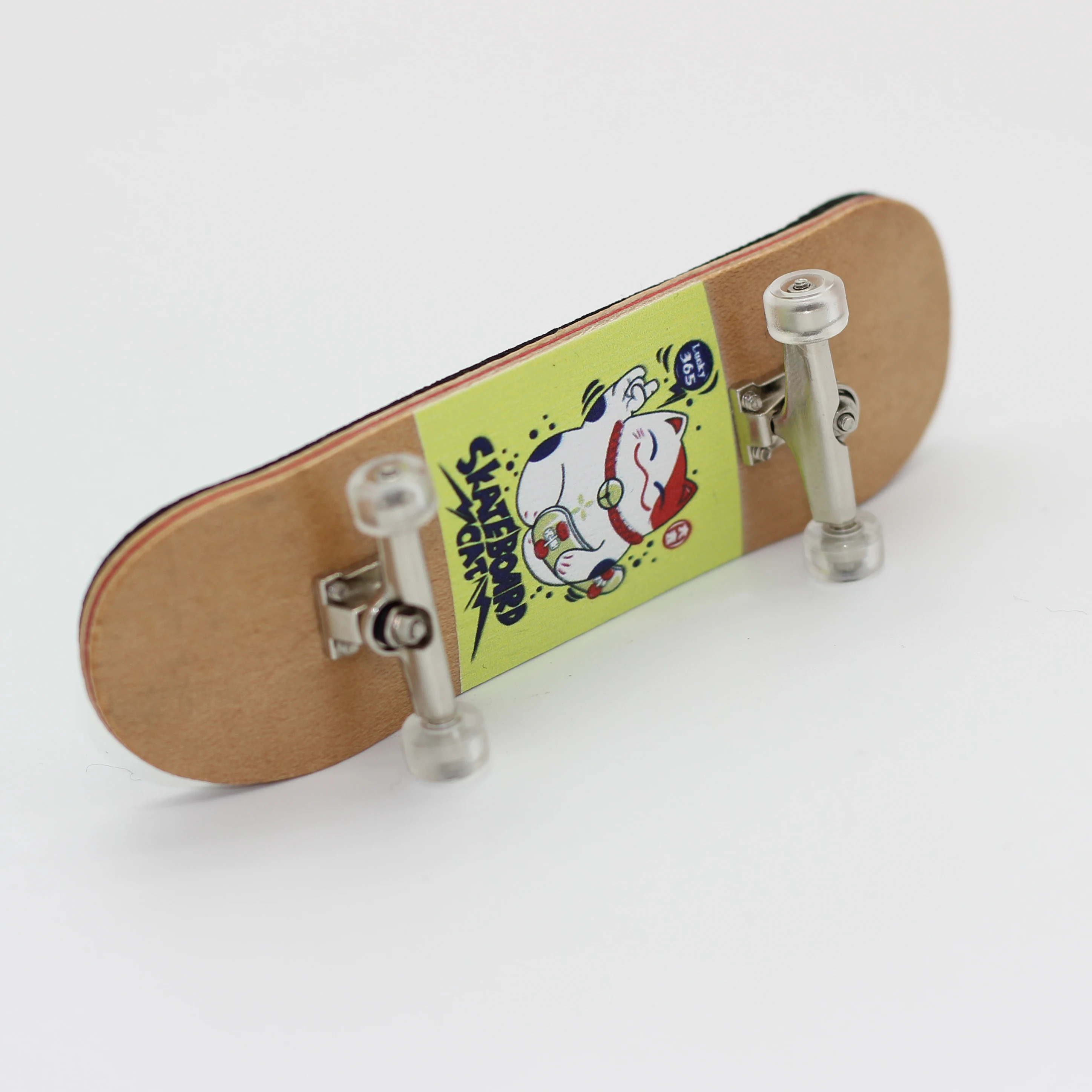 Maple with Bearings and Nuts P-Rep WIDE 28mm Basic Complete Wooden Fingerboard 