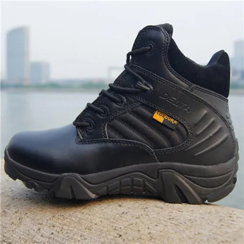  2019 Winter Autumn Men Military Boots Quality Special Force Tactical Desert Combat Ankle Boats Army