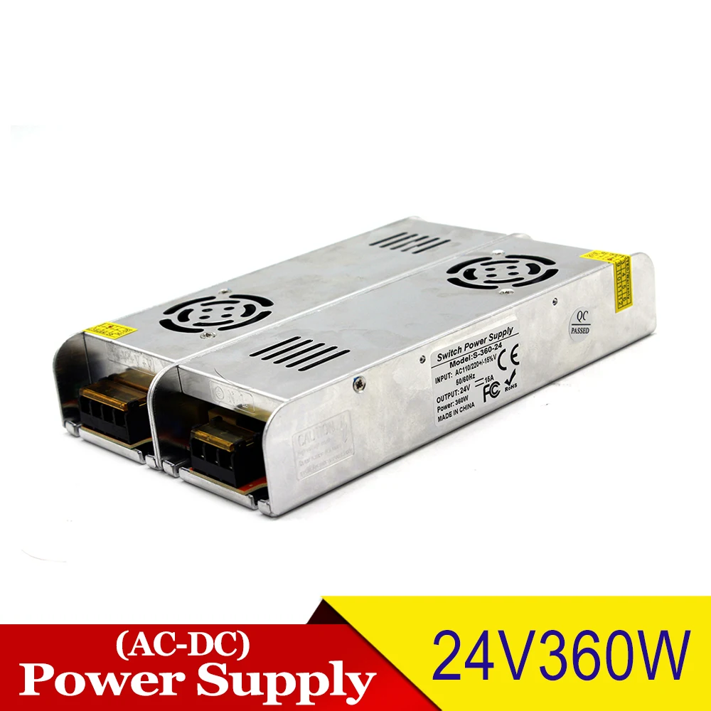 Переменный источник питания DC12V DC24V 48 Вт 60 Вт 72 Вт 100 Вт 120 Вт 150 Вт 180 Вт 200 Вт 240 Вт 250 Вт 300 Вт 350 Вт 360 Вт 220 Вт Трансформаторы освещения в AC-DC